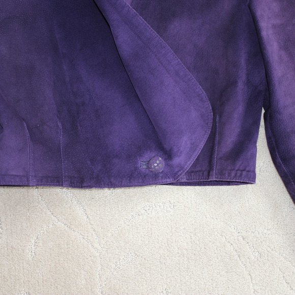 Danier Suede Crop Jacket - Picture 7 of 13